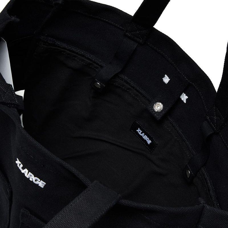 エクストララージ トートバッグ UTILITY CANVAS TOTE BAG メンズ BLACK｜moanashop｜03