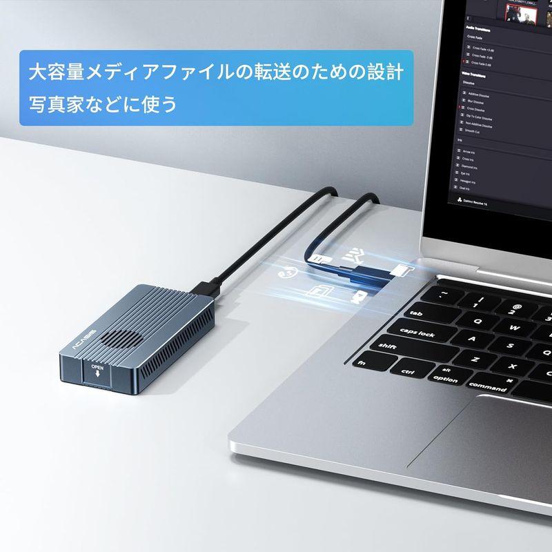 ACASIS，40Gbps超高速，M.2SSD外付けケース,USB4.0 NVMe M.2 SSDケース,Thunderbolt 4/3 U｜moanashop｜07