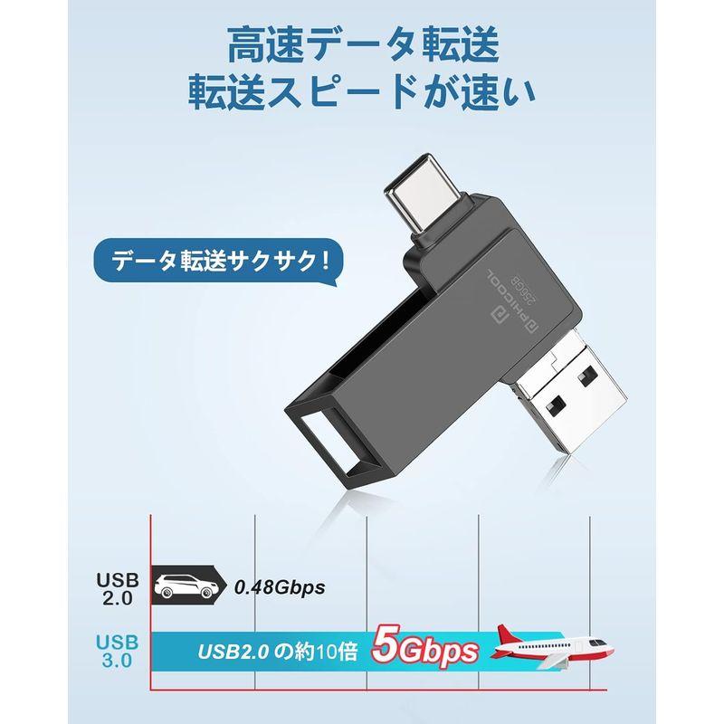メーカー直販 次世代のusbメモリ256GB usbメモリ phone usbメモリ Type-c 256GB フラッシュドライブ ipad usbメモリ