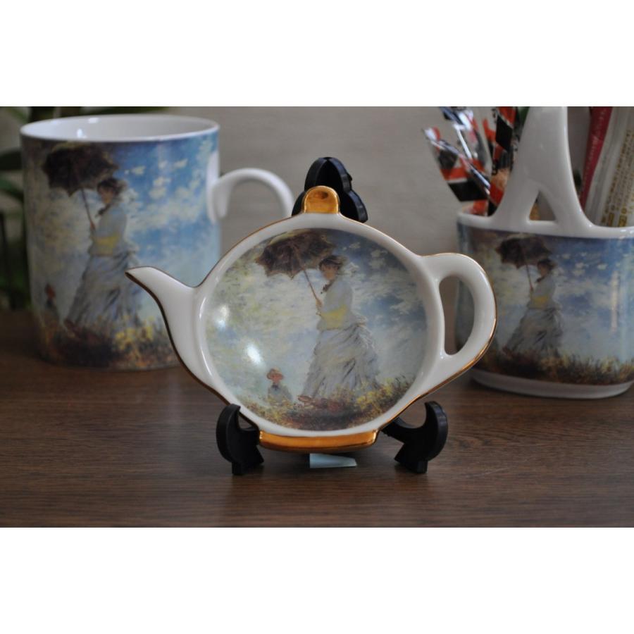 名画 ( 日傘をさす女 )　ティパック ホルダー  TeaBug holder | 