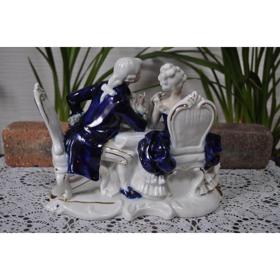 ロイヤルドルトン フィギュリン アフタヌーンティー 陶器 陶人形 置物 ロイヤルドルトン フィギュリン アフタヌーンティー 陶器 陶人形