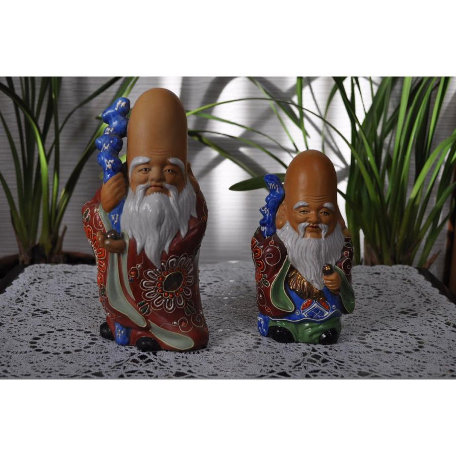 寿老人・七福神・縁起物・幸運置物・開運 置物 : モートサイド - 通販