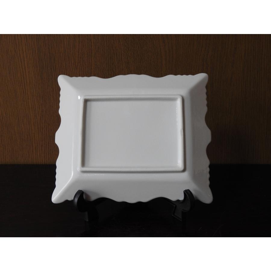 最後の晩餐の角皿(小）Square plate of Last Supper(S)｜moatside｜02