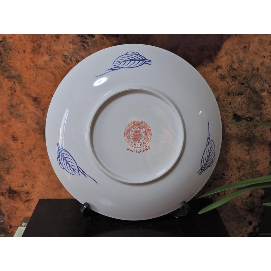 伊万里調牡丹絵柄 41.5cm 飾り特大皿 |  | 01