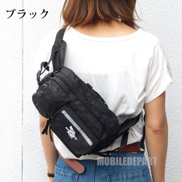 3WAY ウエストバッグ メンズ レディース 小さめ おしゃれ ボディバッグ