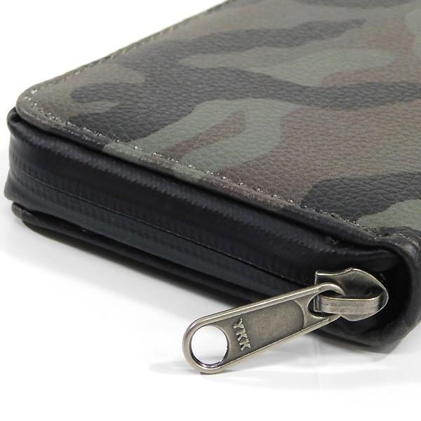 TUMI　長財布　ジッピーウォレット　モバイルケース　迷彩　カモ柄　オールレザー TUMI 長財布 ジッピーウォレット モバイルケース 迷彩 カモ柄