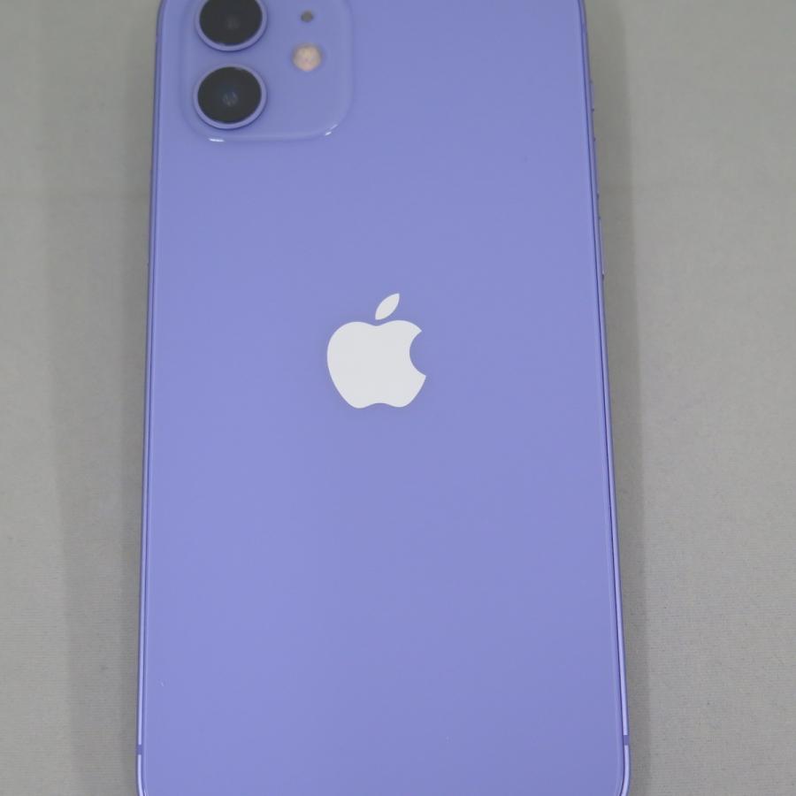 iPhone 12 64GB パープル SoftBank SIMロック解除済 中古品 : モバイル