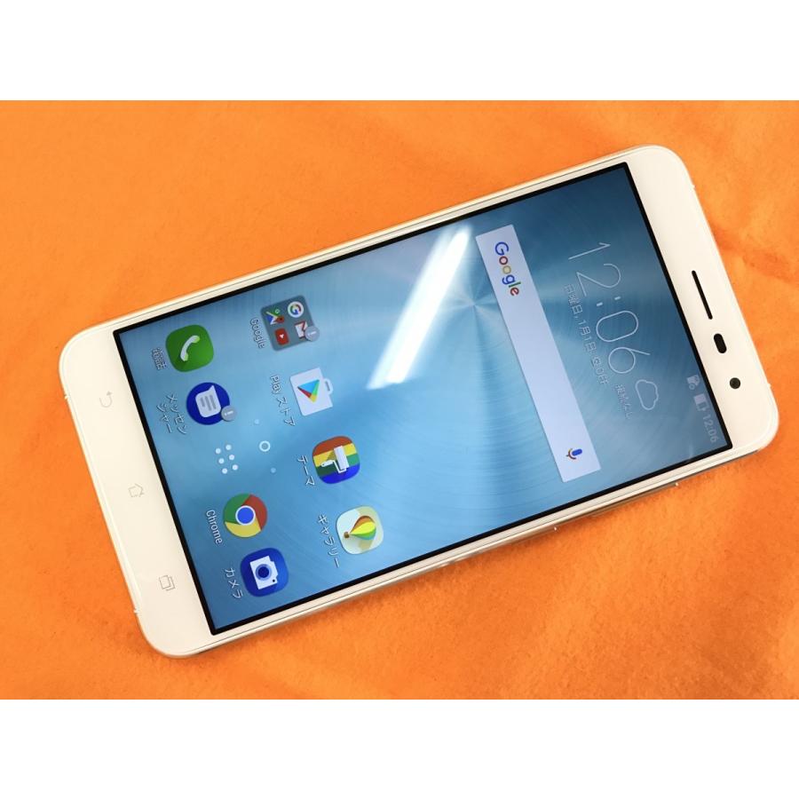 香港版simフリー 日本語対応 5 5インチモデル Asus Zenfone 3 Ze552kl ホワイト 中古 白ロム Www Purrworld Com