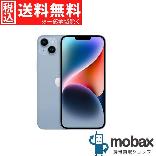 ◆キャンペーン《国内版SIMフリー》【超美品】【中古】 iPhone 14 Plus 128GB　[ブルー]　バッテリー最大容量100％　 MQ4H3J/A 白ロム 6.7インチ :f-iphone14plus-128-blue-a:モバックス - 通販 - Yahoo!ショッピング