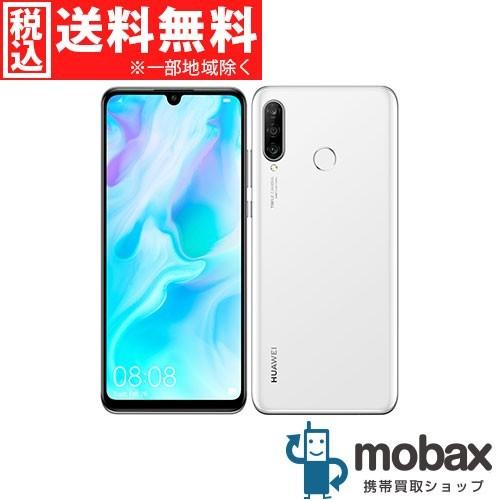 Huawei P30lite ホワイト SIMフリー ほぼ新品