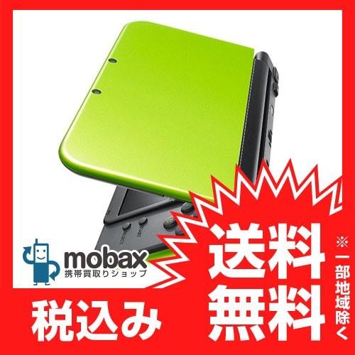 ◆キャンペーン※保証書店舗印あり【新品未使用】 ニンテンドー NEW 3DS LL ライムブラック（RED-S-MAAA）｜mobax