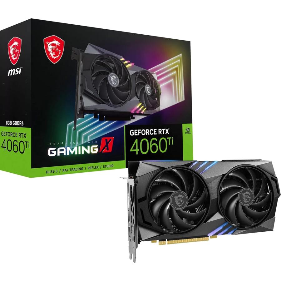 MSI GeForce RTX 4060 Ti Gaming X 8G【新品 未使用】GeForce 4060Ti 