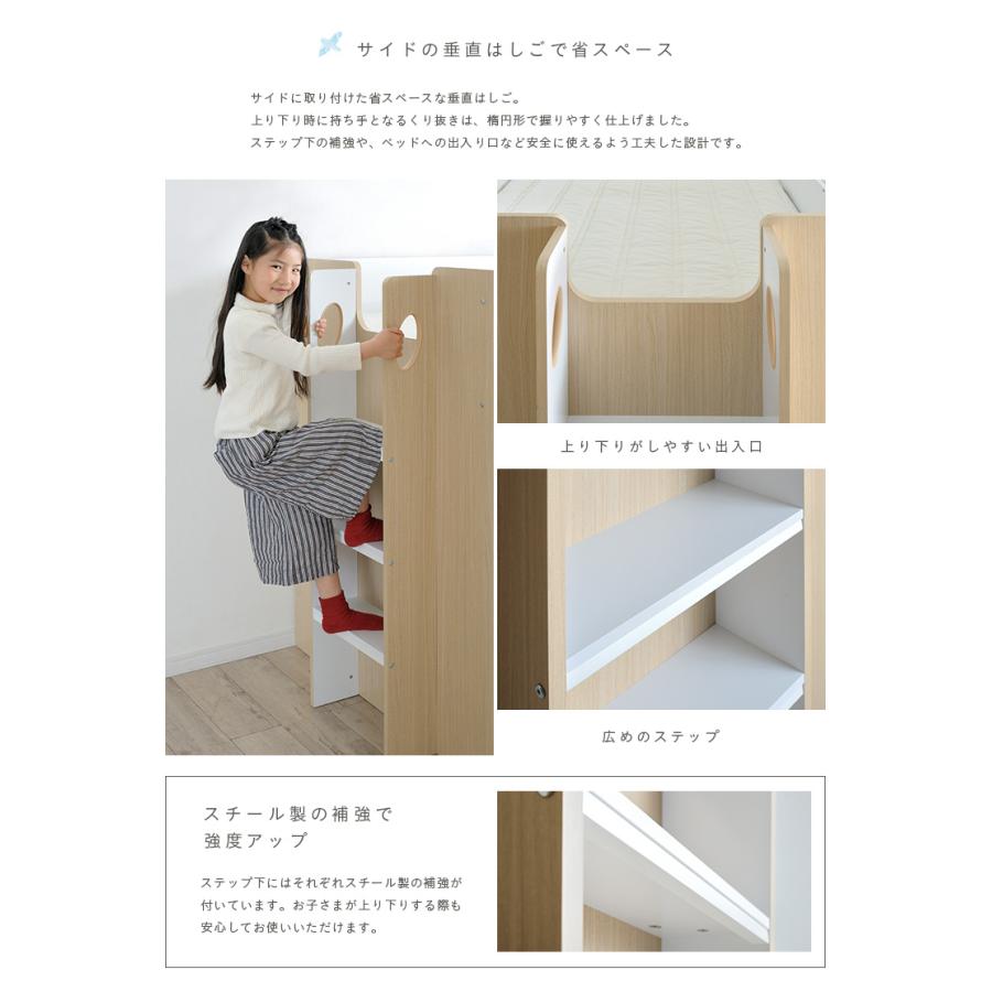 smart-i システムベッド 子供 大人用 広々ユニットデスク 大容量収納