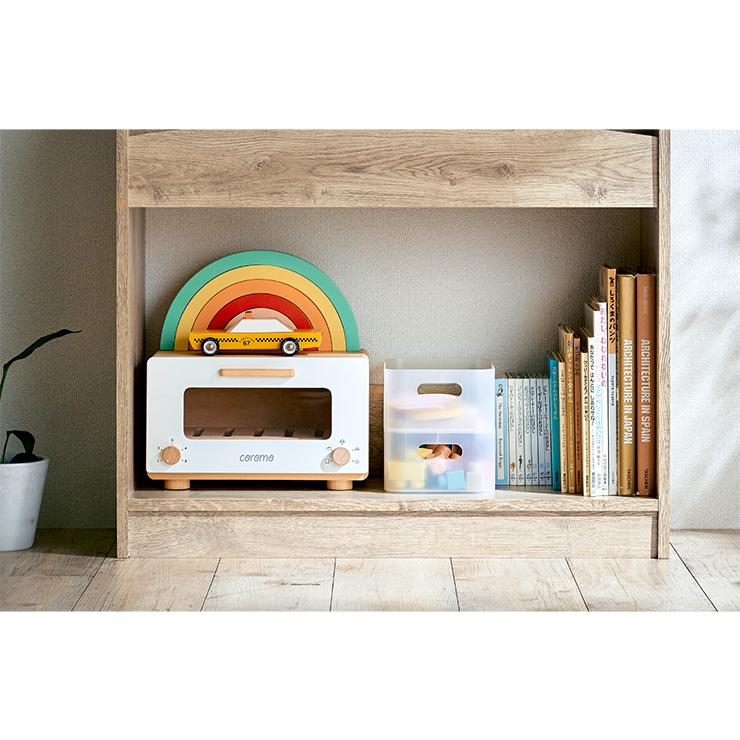 新色登場 絵本ラック 絵本棚 幅73cm 本棚 ブックラック キッズラック