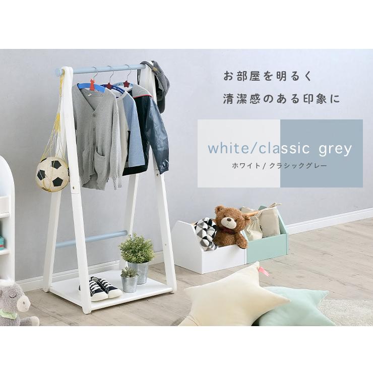2段階高さ調節 ハンガーラック キッズハンガー ジュニアハンガー コートハンガー 子供 ランドセルラック 木製 キッズハンガーラック Linotte リノッテ 2色対応 家具通販のメーベル 通販 Yahoo ショッピング