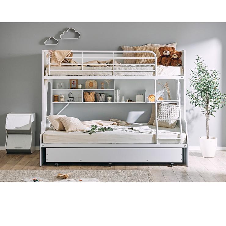 smart-i 二段ベッド 大人用 子供 親子ベッド 親子三段ベッド 親子3段