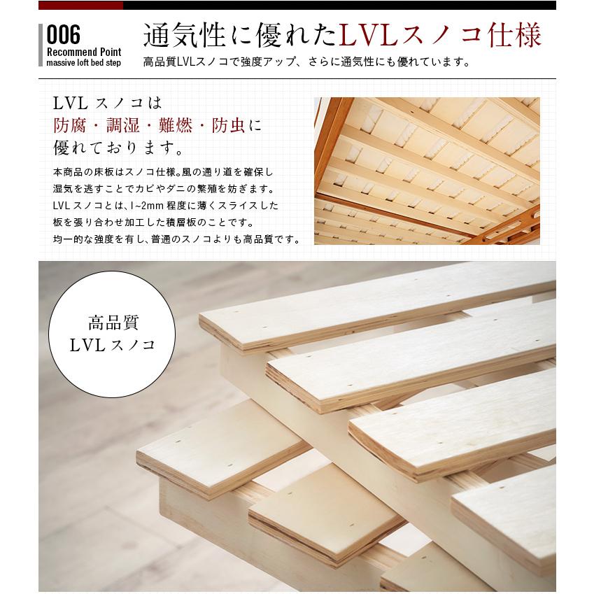 smart-i 階段付き ロフトベッド システムベッド ロフトベット システム