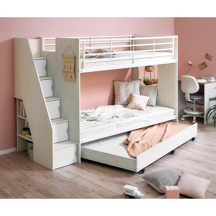 smart-i 三段ベッド 3段ベッド 階段付き 階段付 階段 三段ベット 3段