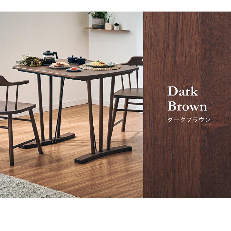 ダイニングテーブル 幅95cm 長方形 ダイニング テーブル 食卓テーブル おしゃれ 2人用 木製 ラバーウッド テーブル単品 Berks(バークス) 3色対応｜mobel｜19