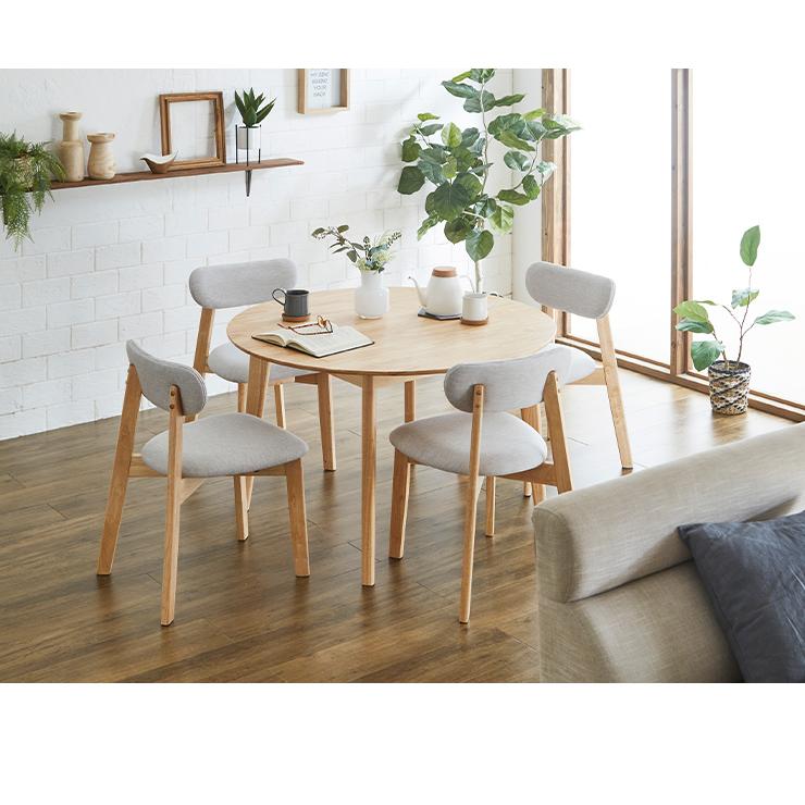 smart-i 円形ダイニングテーブル 幅110cm 単品 Cocotte3(ココット3