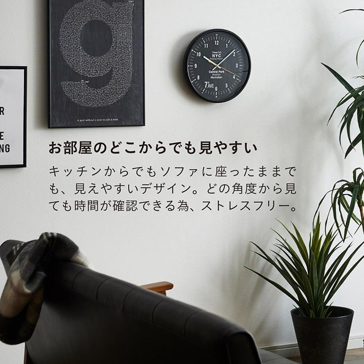 時計 掛け時計 壁掛け時計 電波 メンズ おしゃれ オシャレ Awesome(オーサム) 3色対応 電波時計 アナログ時計 壁掛け 壁掛時計 シンプル モダン 直径32cm | smart-i | 17