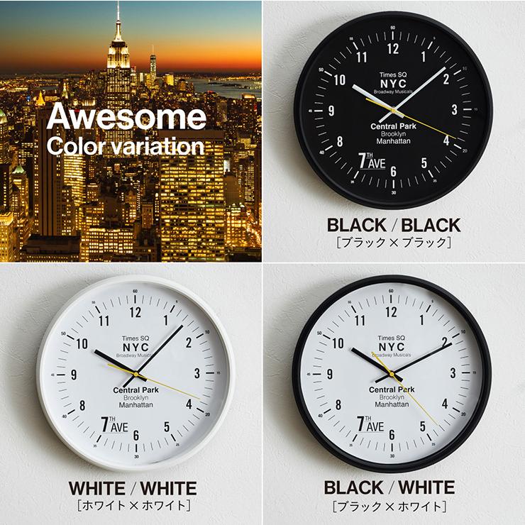 時計 掛け時計 壁掛け時計 電波 メンズ おしゃれ オシャレ Awesome(オーサム) 3色対応 電波時計 アナログ時計 壁掛け 壁掛時計 シンプル モダン 直径32cm | smart-i | 05