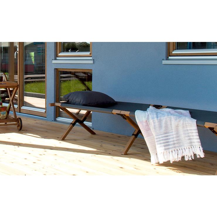 【送料無料・新品未使用】レジャーベッド　折りたたみ　収納袋付き　キャンプ　BBQ 送料無料・新品未使用】レジャーベッド 折りたたみ 収納袋付き