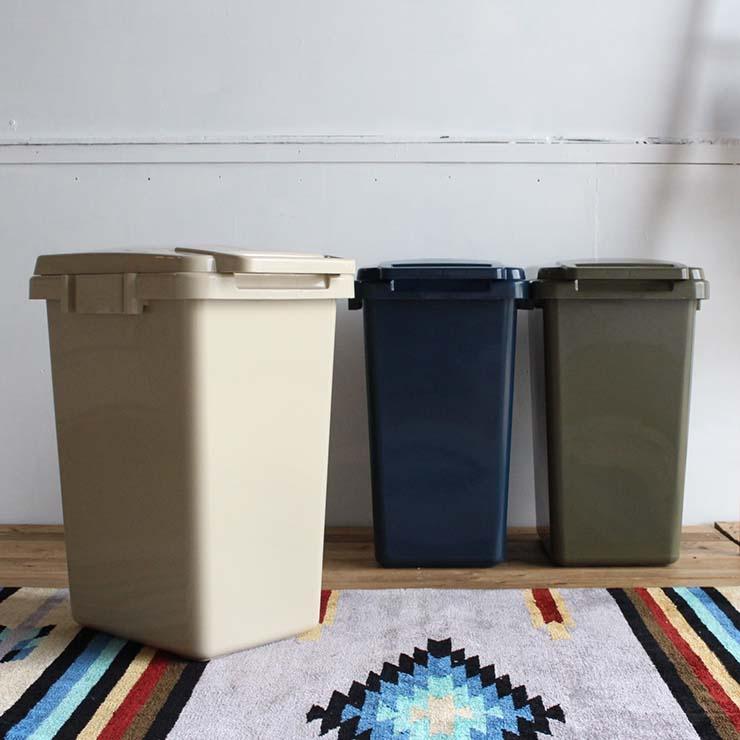 日本製 ふた付き ゴミ箱 ごみ箱 ダストボックス 分別 屋外 おしゃれ キッチン 庭 ベランダ リビング 45リットル ワンハンド トラッシュカン 45l Lfs 845 4色対応 0166 家具通販のメーベル 通販 Yahoo ショッピング