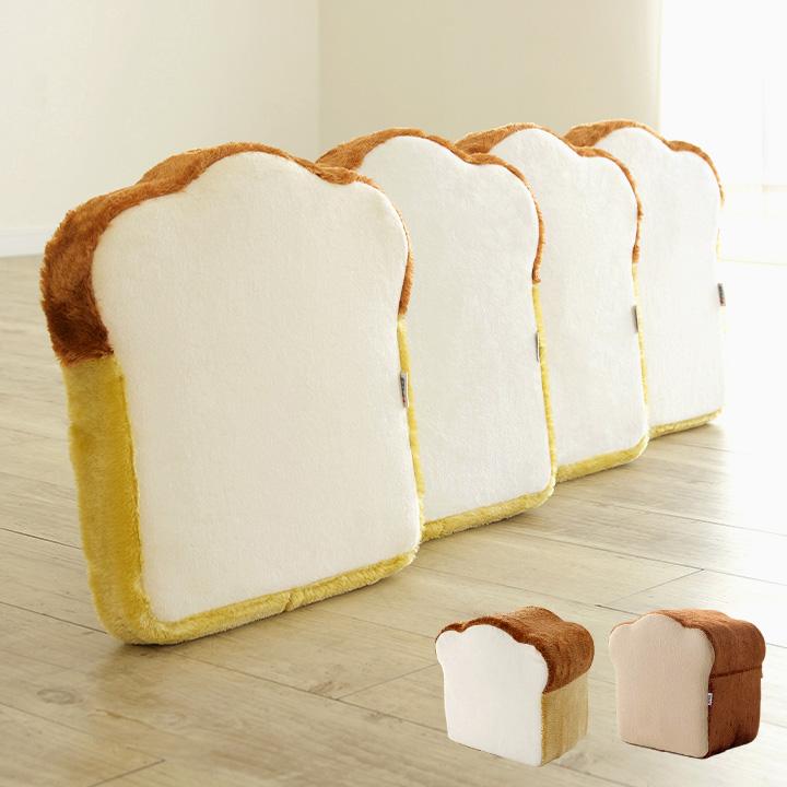 お急ぎください★食パンクッション　4枚入り セルタン 食パンクッション 4枚切り 幅37cm 4枚セット 食パン