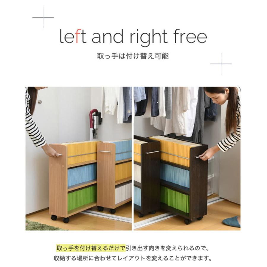 クローゼット 収納ラック 本棚 キャスター付き ワゴン 整理 隙間 押入れ 収納 リビング 大容量 棚 クローゼット押入れラック 4個セット 19x58cm SGT-0128SET |  | 11