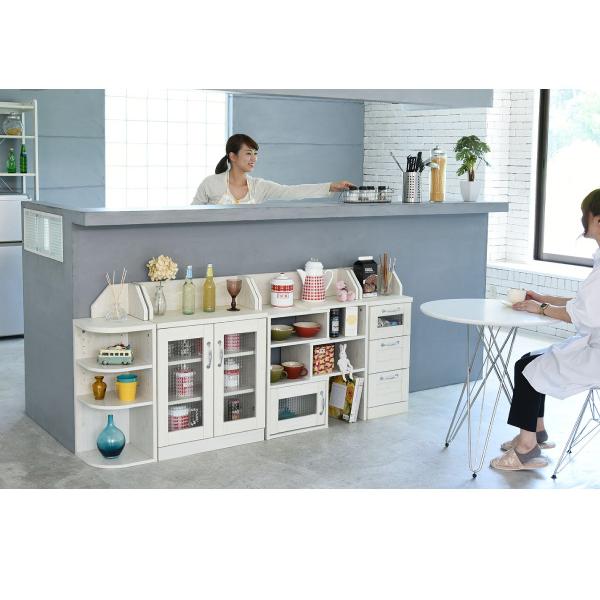 コスガのフレンチ・カントリー家具シリーズ、Provenceの コーナーシェルフ コスガのフレンチ・カントリー家具シリーズ、Provenceの コーナー