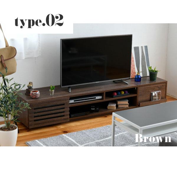 選べる18種類 テレビ台 ロータイプ 幅180cm テレビボード