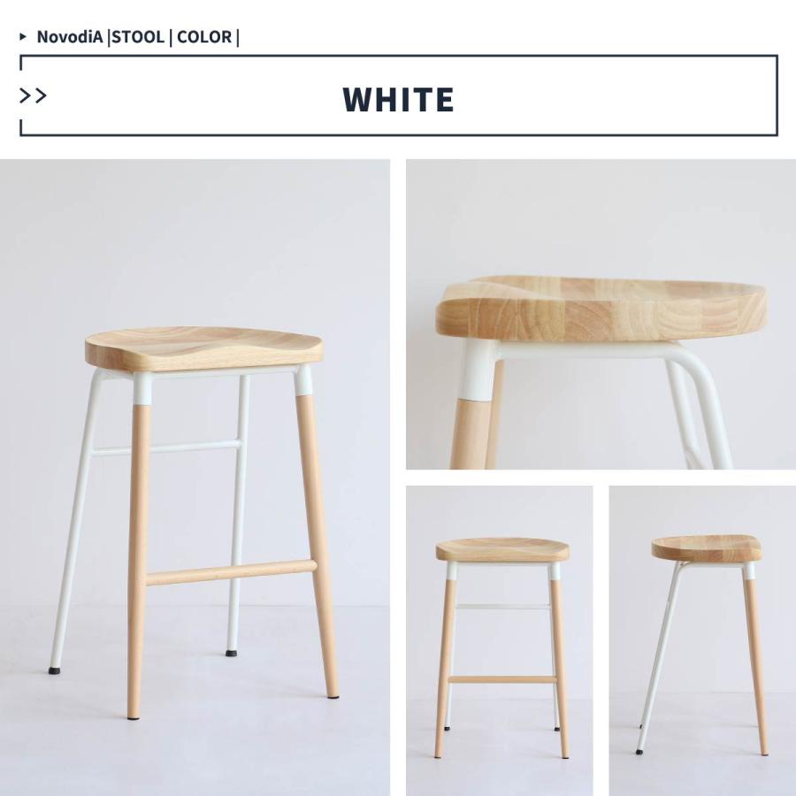 完成品 ハイスツール カウンタースツール カウンターチェア ダイニングバーチェア チェア おしゃれ シンプル NovodiA Bar Stool 幅42cm 高さ65cm 3色対応_18