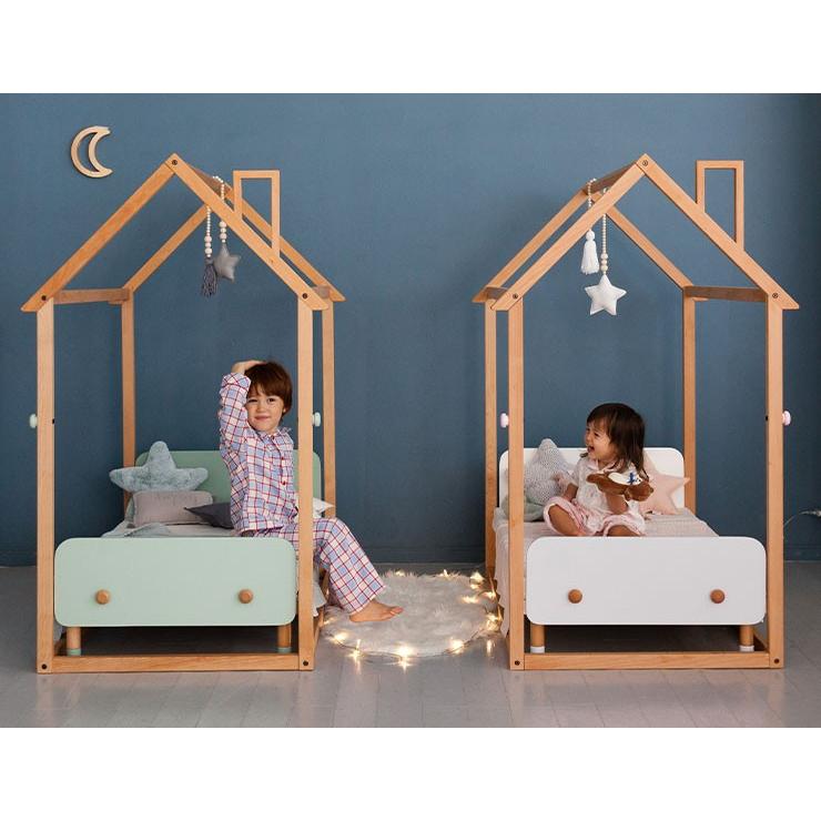 50 Off 高さ調節可能 1年保障 子供ベッド 子ども 幼児 キッズ家具 おしゃれ かわいい ベッド ベット ホップル Hoppl キッズベッド 70 1cm メール便なら送料無料 Erwo Org Pk