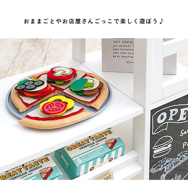 ままごとセット フェルト製 食材 知育玩具 ピザ屋 お店屋さんごっこ ピッツァ 野菜 チーズ 手作り フェルトピザセット 42点セット 家具通販のメーベル 通販 Yahoo ショッピング