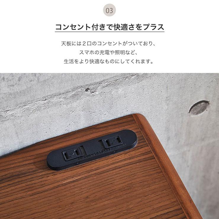 完成品 ロータイプ ハイタイプ TVボード テレビ台 AVボード 引き出し収納 コンセント付き 扉付き 収納 リビング 木製 シンプル テレビボード 幅200cm 2色対応_13