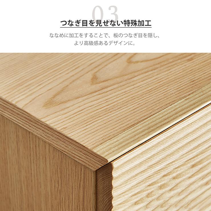 完成品 サイドボード キャビネット 木製ラック 収納ラック 収納棚 リビングボード チェスト ラック 4段 おしゃれ 北欧 シンプル 幅40cm サイドチェスト 2色対応_13