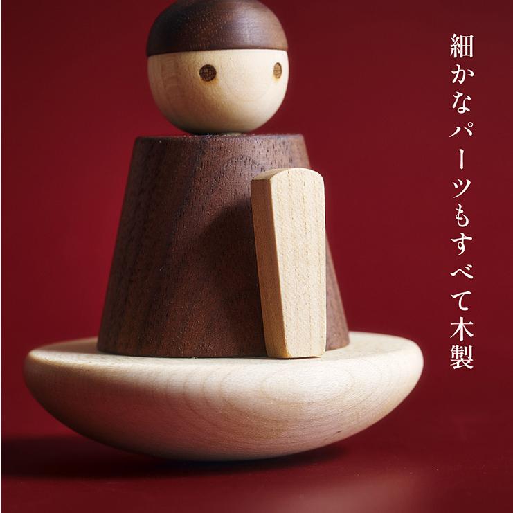 smart-i 雛人形 木製 コンパクト ひな人形 日本製 扇台座 おしゃれ