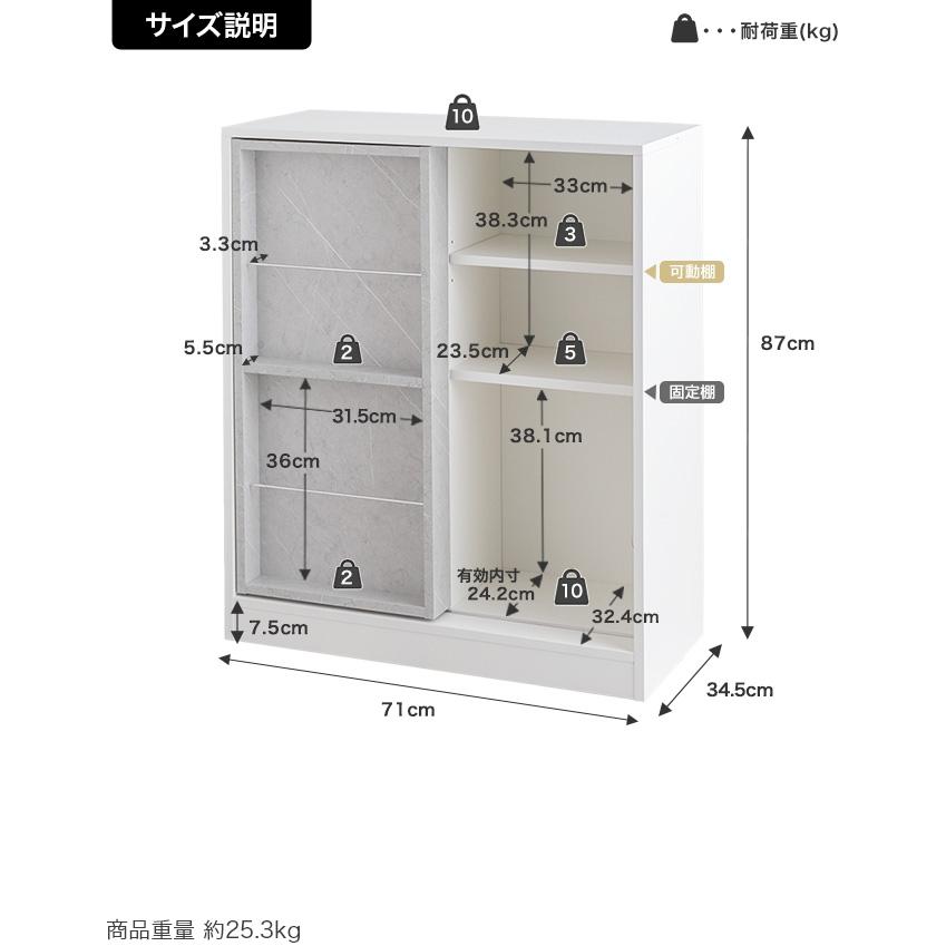 本棚 大容量 幅71cm ブックシェルフ コミックラック 3段 ディスプレイ 漫画収納 マガジンラック おしゃれ 子供部屋 スライド式 本棚ラック Mysa(ミーサ) 2色対応 |  | 03