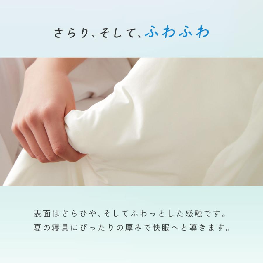 NERUS 肌掛布団 掛け布団 夏 シングル 冷感 ひんやり おしゃれ 洗える 夏用掛布団 シルクタッチ Kroll クロール 3色対応 ネルス 正規品 140x200cm |  | 18