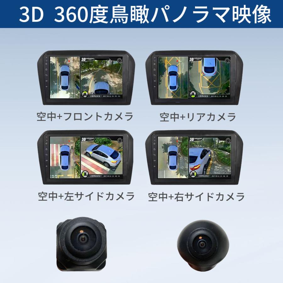 360度カメラ アラウンドビューカメラ Piraraアンドロイドカーナビ専用