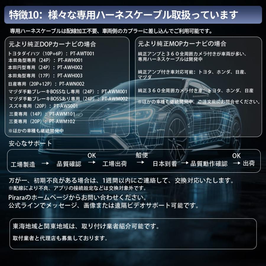 PC-N10K3 アンドロイドカーナビ 10インチ 8コア 2+32GB ステレオ