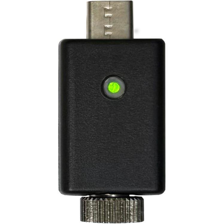 USB Type-C電源用ピンジャック変換コネクタ（LED付）：HT-PC : 携帯