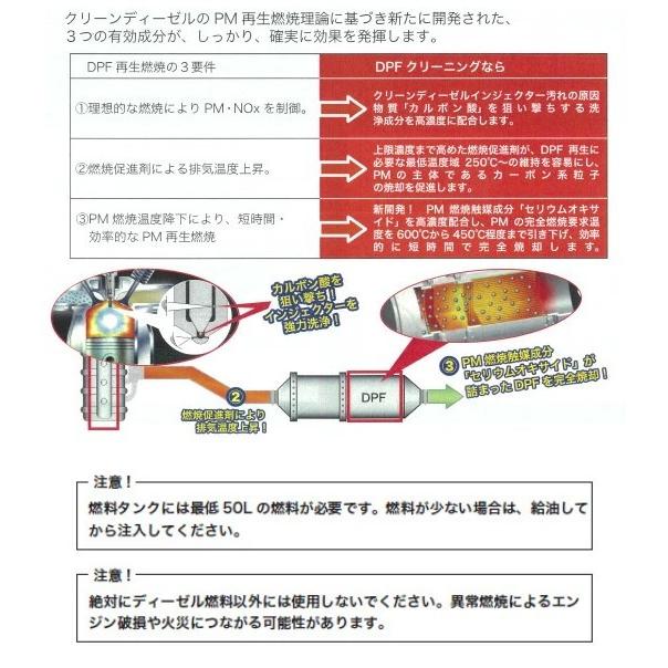 インジェクタークリーナー＆DPF燃焼促進剤 A剤 DPF-S3A  500ml ディーゼル燃料車専用 DPFクリーニング (DPFS3A)｜mobil-cafe｜03