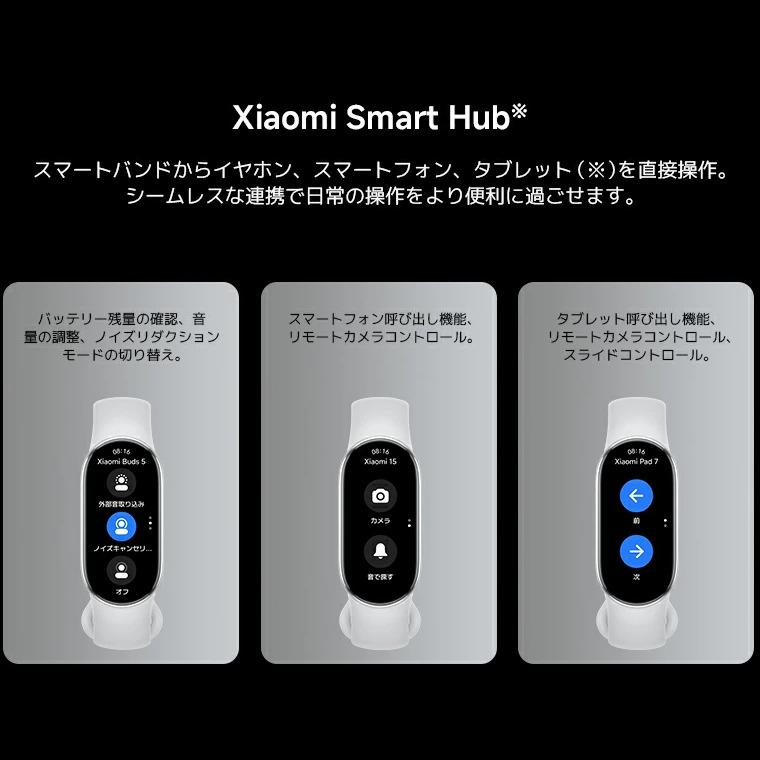 Xiaomi Smart Band 10 ミスティックローズ BHR9999GLの画像