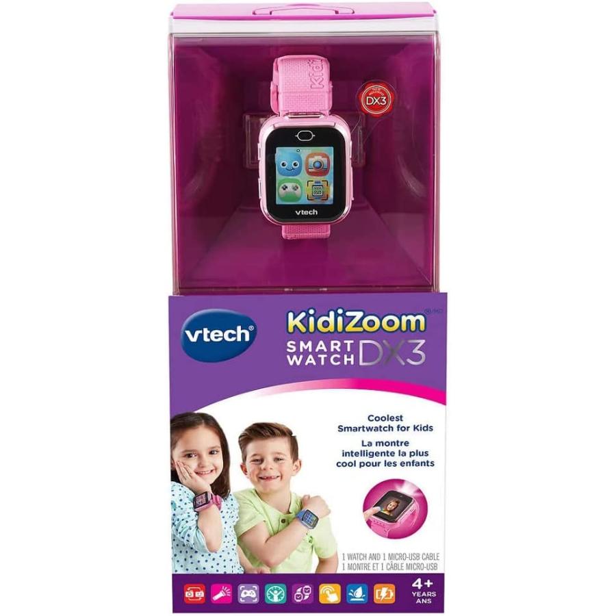 VTech KidiZoom Smartwatch DX3 ピンク｜mobile-fan-shop｜03