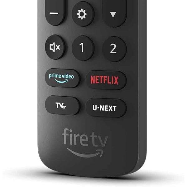 amazon Alexa対応音声認識リモコン Pro (2022年) TVer/U-NEXT amazon Alexa対応音声認識リモコン Pro (2022年) TVer/U-NEXT