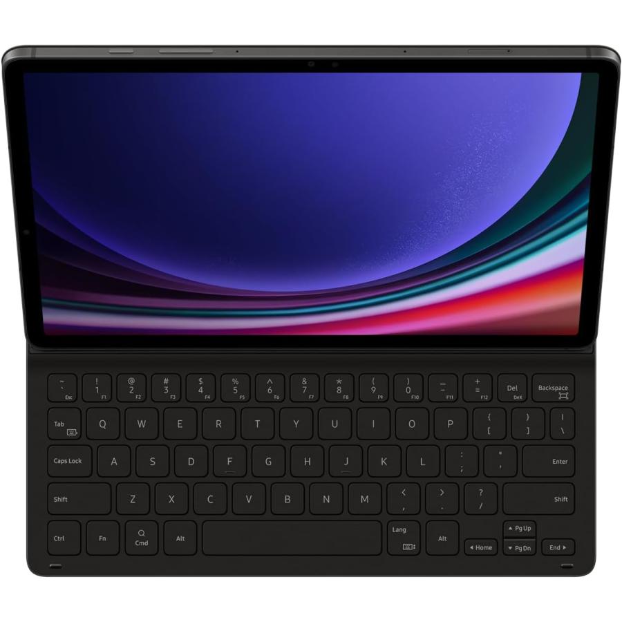 Samsung Galaxy Tab S9｜S9 FE Book Cover Keyboard Slim ブラック EF-DX710UBEGJP｜mobile-fan-shop｜02