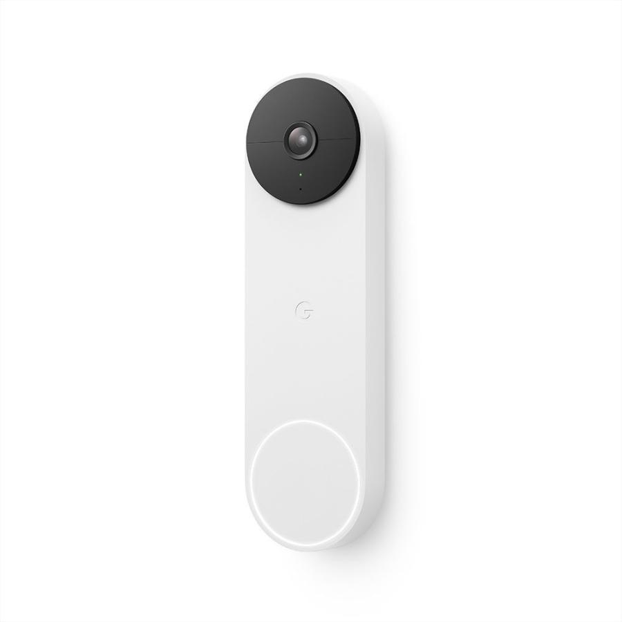 Google Nest Doorbell (Battery Type）Snow GA01318-JP