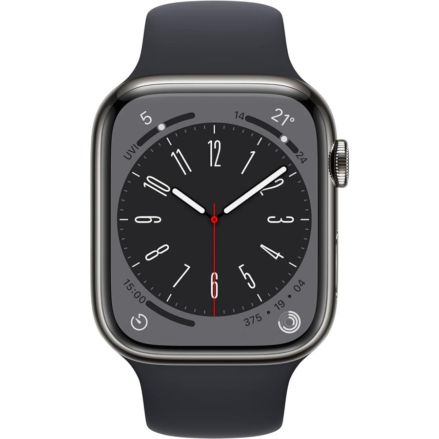 Apple Watch Series 8 (GPS + Cellularモデル) - 45mmグラファイトステンレススチールケースとミッドナイトスポーツバンド MNKU3J/A : mnku3ja : Mobile Fan - 通販 - Yahoo!ショッピング Apple Watch Series 8 (GPS + Cellularモデル) - 45mmグラファイトステンレススチールケースとミッドナイトスポーツバンド MNKU3J/A : mnku3ja : Mobile Fan - 通販 - Yahoo!ショッピング